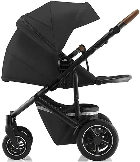 Коляска прогулочная Britax Romer Smile III Space Black Brown Handle