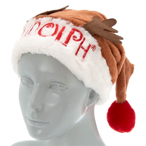 Rudolph The Red Nosed Reindeer Santa Hat Claires Us