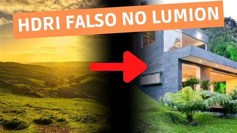 Como Colocar Plano De Fundo No Lumion HDRI Falso YouTube