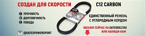 Ремни вариатора Gates | Ремень вариатора является неотъемлемой частью ...