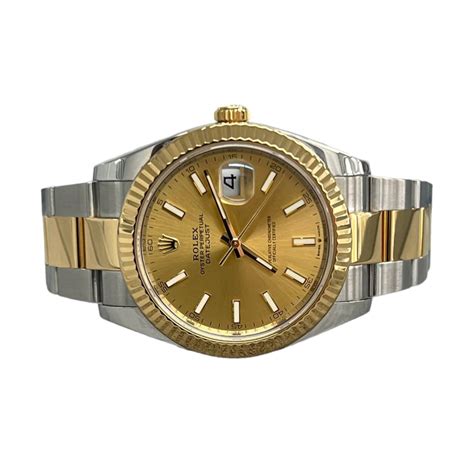 Rolex Datejust 126333 - Used 41mm Champagne Dial Oyster Bracelet ...