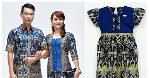 Model Baju Batik Keluarga