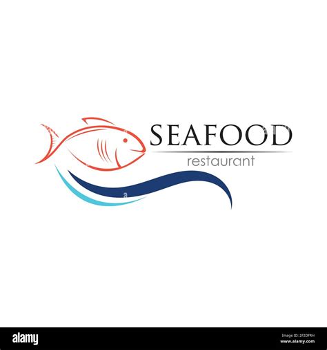 Seafood Restaurant Logo Design Fish Food And Beverage Logo Concept