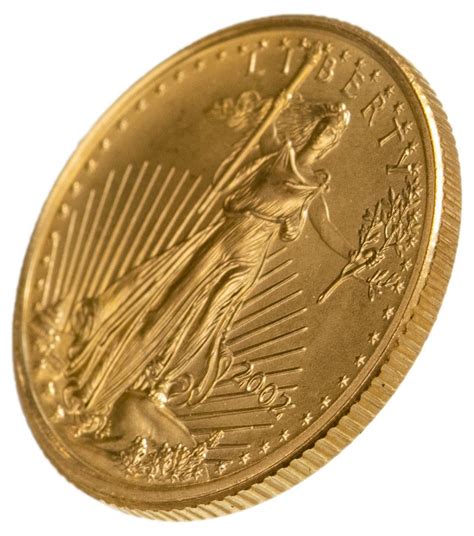 Монета США 5 долларов (dollars) 2002 UNC Liberty "Американский золотой ...