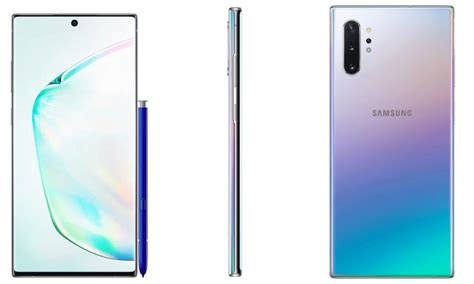 Samsung Galaxy Note 10 E Note 10 Dão As Caras Com Traseira Colorida