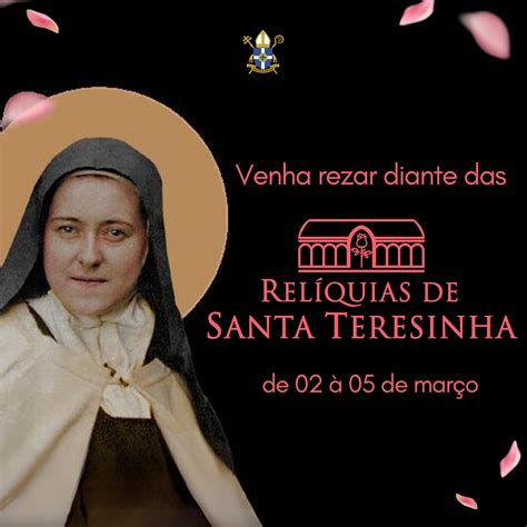 Peregrina O Das Rel Quias De Santa Teresinha Chega Santa Maria Neste