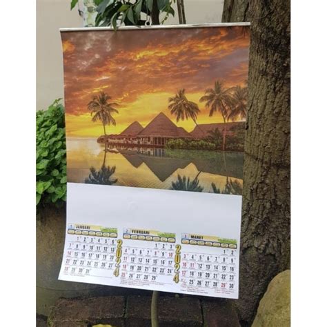 Jual Kalender Dinding Triwulan Isi Lembar Tri Shopee Indonesia