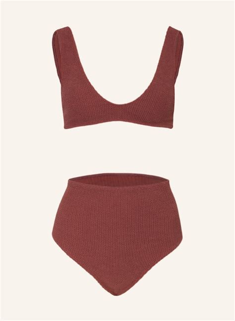 Sorbet Island Bralette Bikini ADELE In Dunkelrot