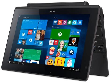 Acer Aspire Switch 10 E - Atom x5-Z8300 · Intel HD Graphics · 10.1”, HD ...