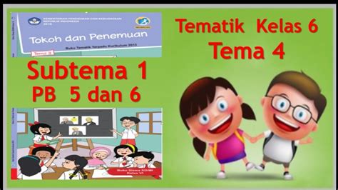 Tema Kelas Tematik Tema Globalisasi Subtema Pembelajaran Dan