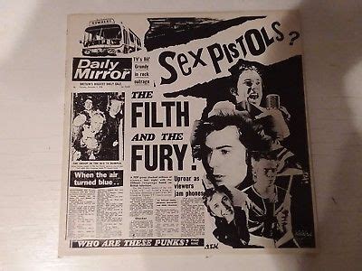 Popsike Sex Pistols The Filth And The Fury Live Fanclub LP Smilin Ears Clash Jam