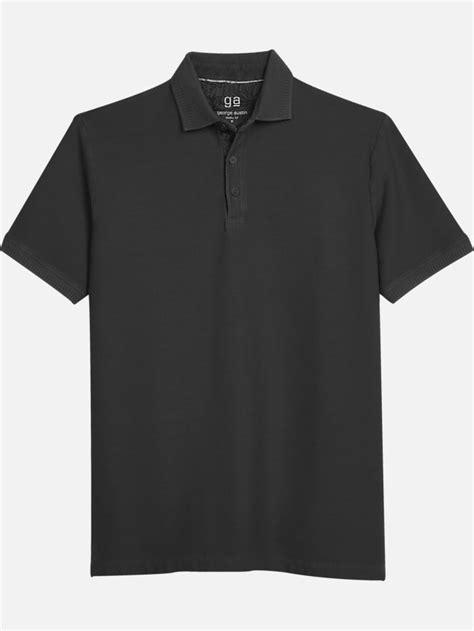 George Austin Modern Fit Honeycomb Pique Polo Polo Shirts Mens