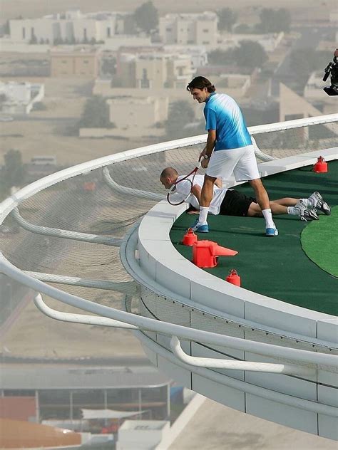 Explore The Amazing Burj Al Arab Tennis Court And Its Unmatched