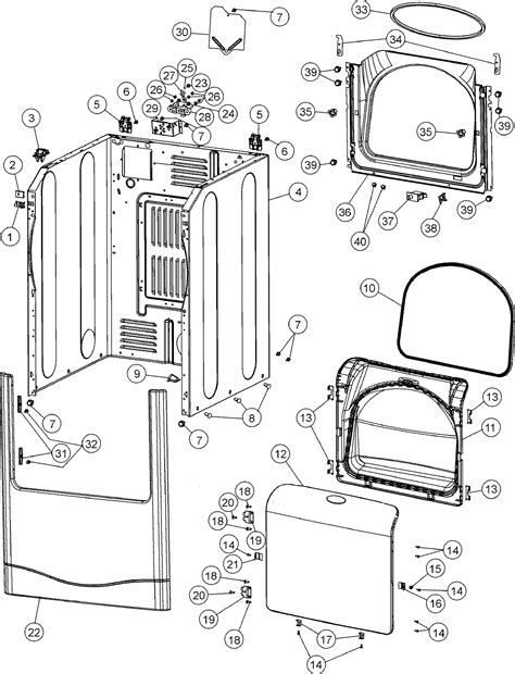 Maytag Neptune Gas Dryer Parts Diagram at Kenneth Kane blog