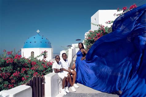 Santorini Private Photoshoot Seprate Entrance To Blue Dome