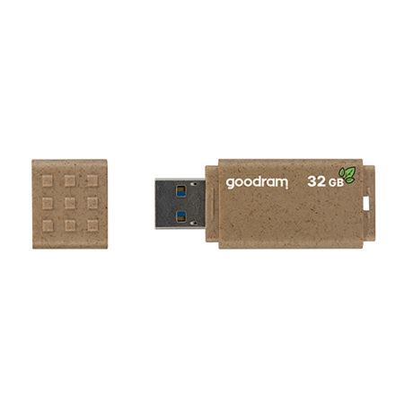Goodram 32GB Pendrive Eco-Friendly Brown USB 3.0 Flash Drive