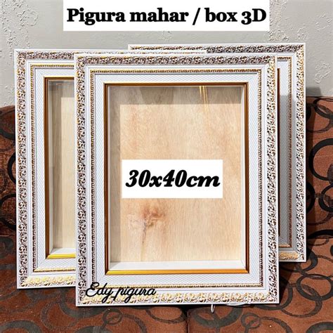 Jual Termurah Pigura Mahar 3d Ukuran 30x40 Shopee Indonesia