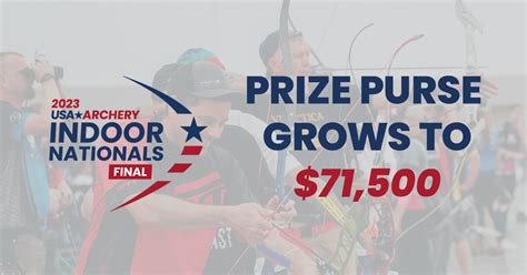 Usa Archery Indoor Nationals Final Prize Purse Grows To Over