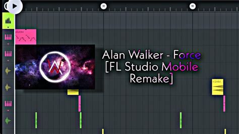 Free Flm Alan Walker Force FL Studio Mobile Remake How To Alan