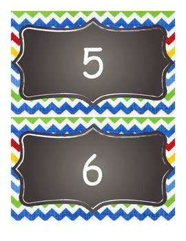 Number Labels 1-10 by Jailyn Hemmer | Teachers Pay Teachers