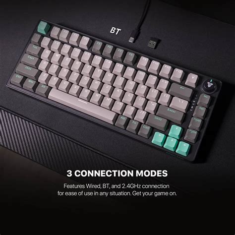Fantech MK ATOM PRO WIRELESS MECHANICAL KEYBOARD Blue Switch Red Switch Pin Hot Swap