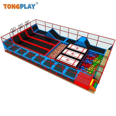 Indoor Playground Soft Game Large Kids Commercial Indoor Trampoline