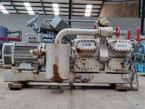 Used Sabroe Smc S Reciprocating Compressor On Freon Hos Bv