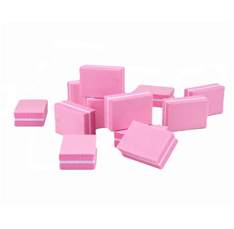 Bloczek Blok Polerka Mini Do Paznokci 100 180 Pink Mikromini 50szt PROFI