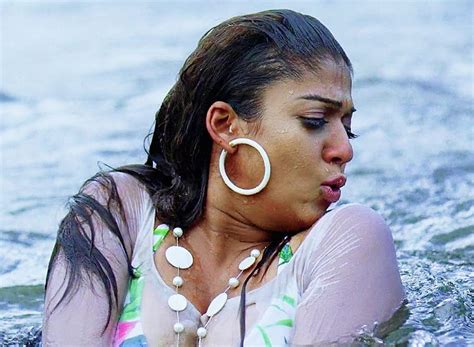 Nayanthara Hot Stills In Saree Photos Indian Actress Photos Of South