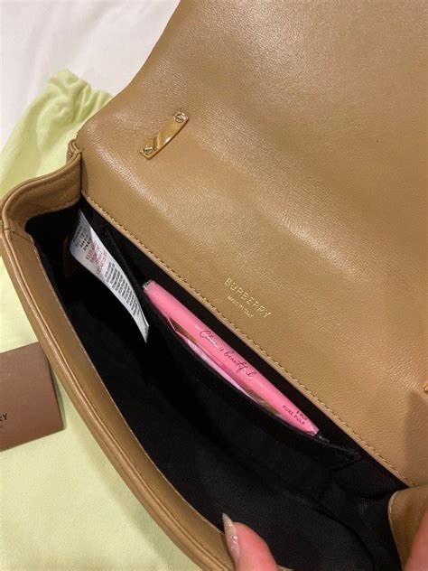 Burberry Lola Bag In Small Nude Women S Fashion Bags Wallets Shoulder Bags On Carousell