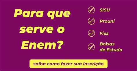 A Nota Do Enem Serve Para Que - 9