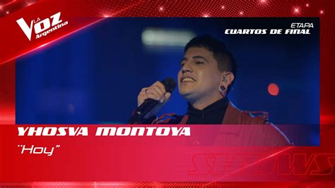 Yhosva Montoya Hoy Shows En Vivo Tos La Voz Argentina