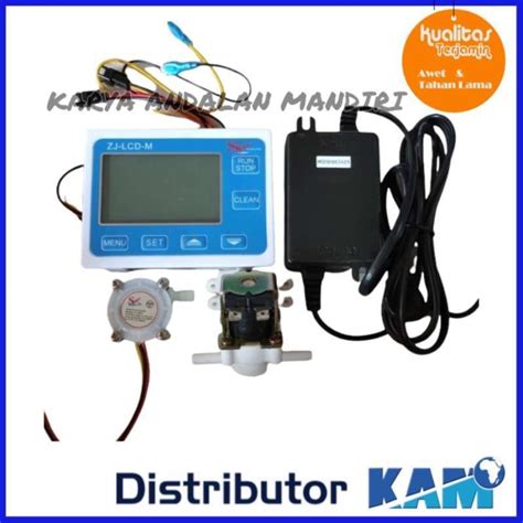 jual water meter sensor digital mm flow meter sensor air digital set