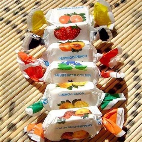 Caramelos De Fruta Guloseimas Da Infância