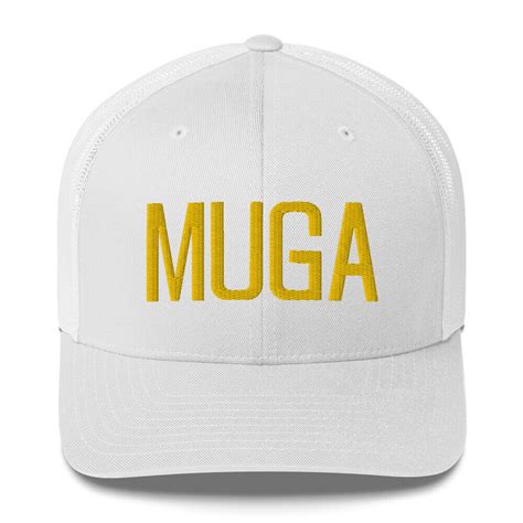 Muga Maga Embroidered Trucker Cap Hat Ebay