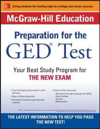 Mcgraw Hill Education Preparation For The Ged Test Mcgraw Hill Ebay