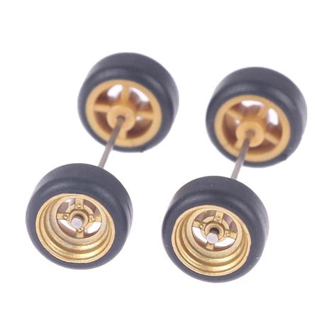 VOPPV Spoke Custom Alloy Wheels And Tyres Real Riders Rubber For Hot Wheels 1 64 I0C3 Walmart