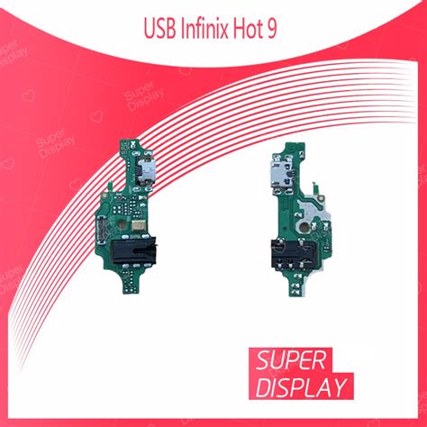 USB Infinix hot 9 อะไหลสายแพรตดชารจ แพรกนชารจ Charging Connector Port Flex Cableได1ชน