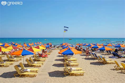 Heraklion Stalida beach: Photos, Map | Greeka