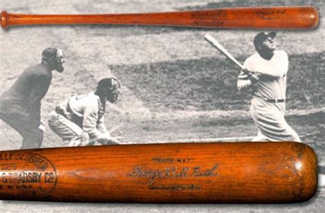 Babe Ruth S 500th Career Home Run Bat Sells At Auction For More Than 1