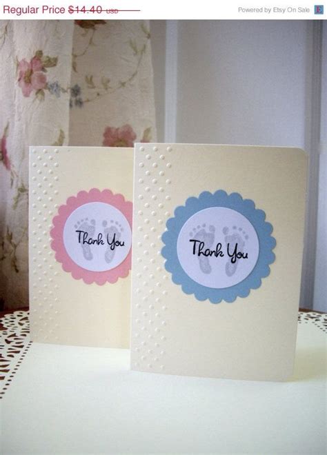 Thank You Notes Baby Shower 4 Baby Thank You Cards Baby Shower Thank