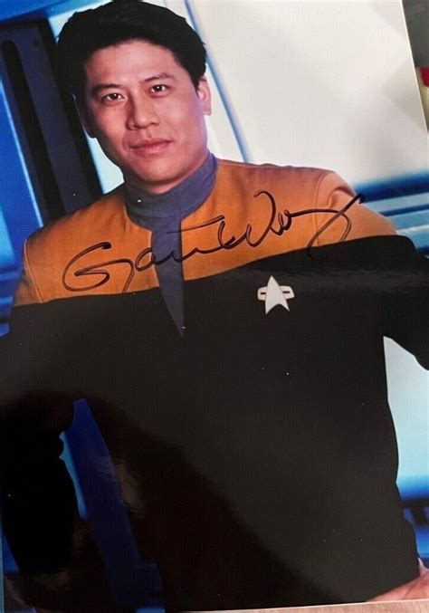 Star Trek Actor Garrett Wang Harry Kim From Voyager Autographed Photo