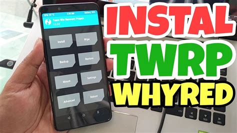 Tutorial Instal Twrp Xiaomi Redmi Note Pro Whyred Miui Arb Anti