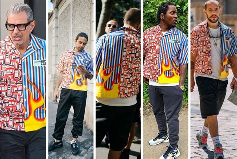 They Are...Flocking to the Flames of Prada: Jeff Goldblum, Pusha T