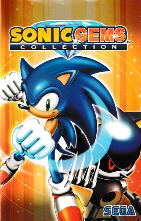 Sonic: Gems Collection (2005) box cover art - MobyGames