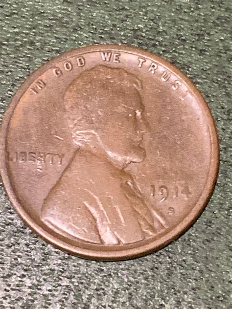 1914 S Lincoln Wheat Penny For Sale Buy Now Online Item 760971