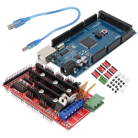 Buy MEGA R3 Board ATmega 2560 And USB Cable 5pcs A4988 Stepper Motor