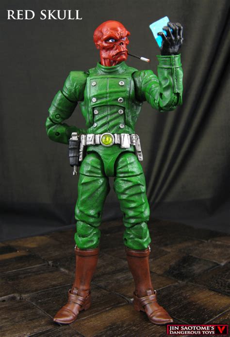 Classic Red Skull Custom Marvel Legends Figure Marvelous Customs