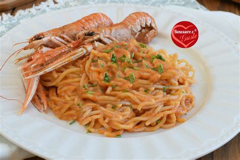 PASTA ALLA CREMA DI SCAMPI Benessere E Gusto Blog