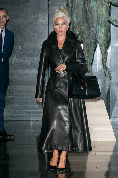 Lady Gaga Carries Hedi Slimane S Celine Bag Out For The Very First